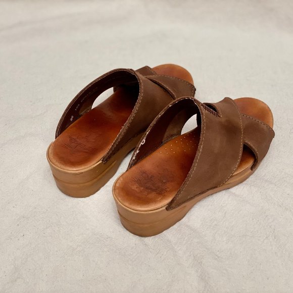 Dansko Sandals Sz 36 Brown Leather - Picture 4 of 8
